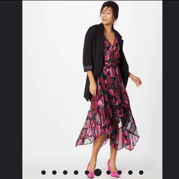 The kooples  dress dolce vita print size Large NWT - Picture 10 of 16